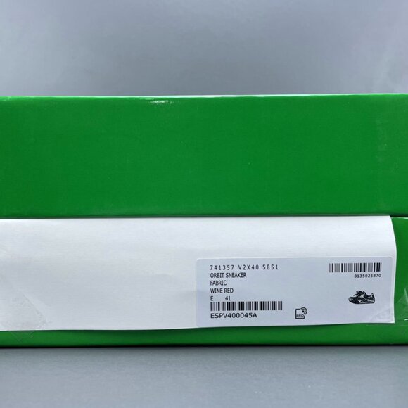 Bottega Veneta Orbit Red&Purple Sneaker Technical fabric Unisex - Picture 1 of 13